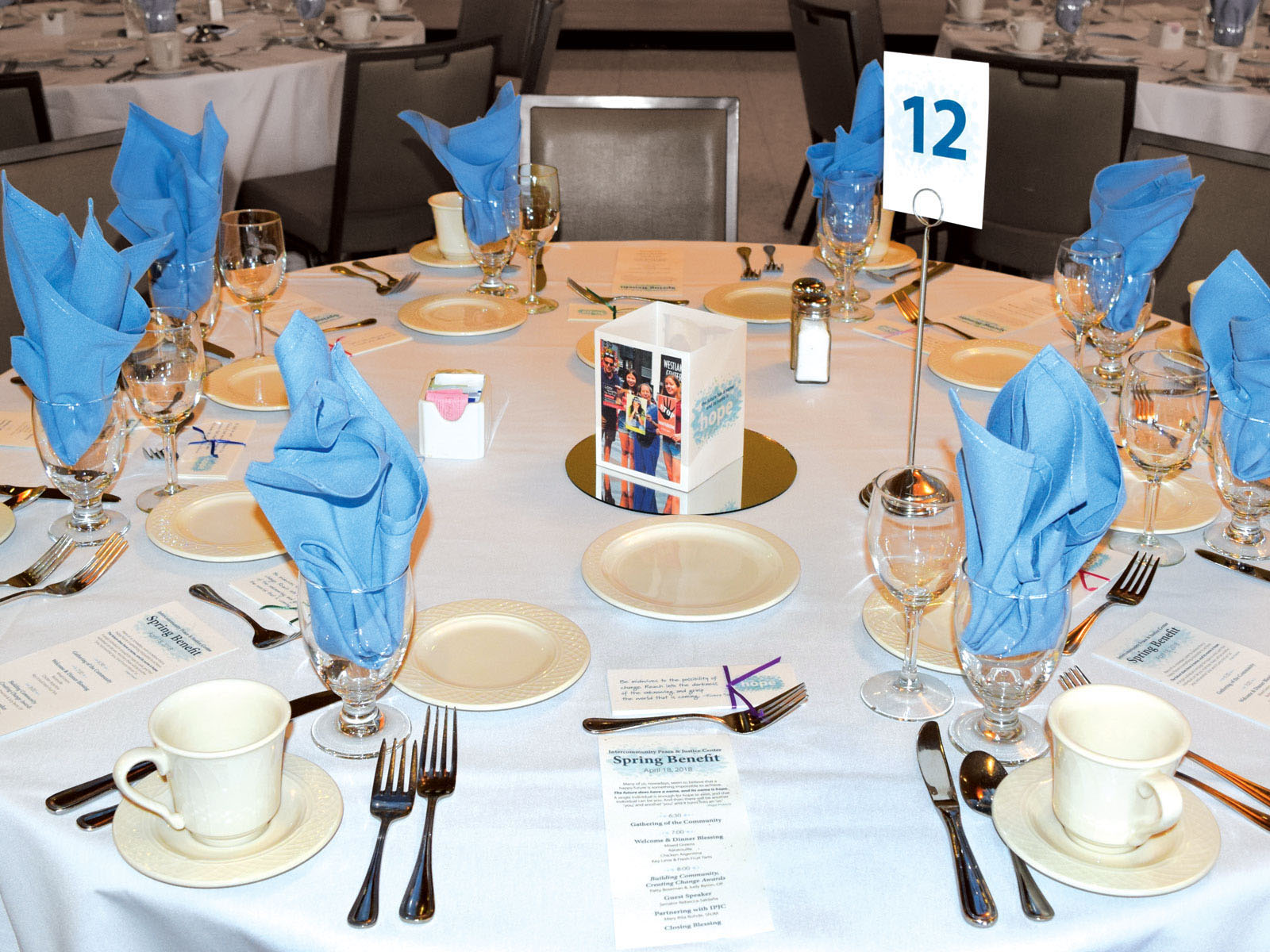 IPJC Spring Benefit 2018 Table